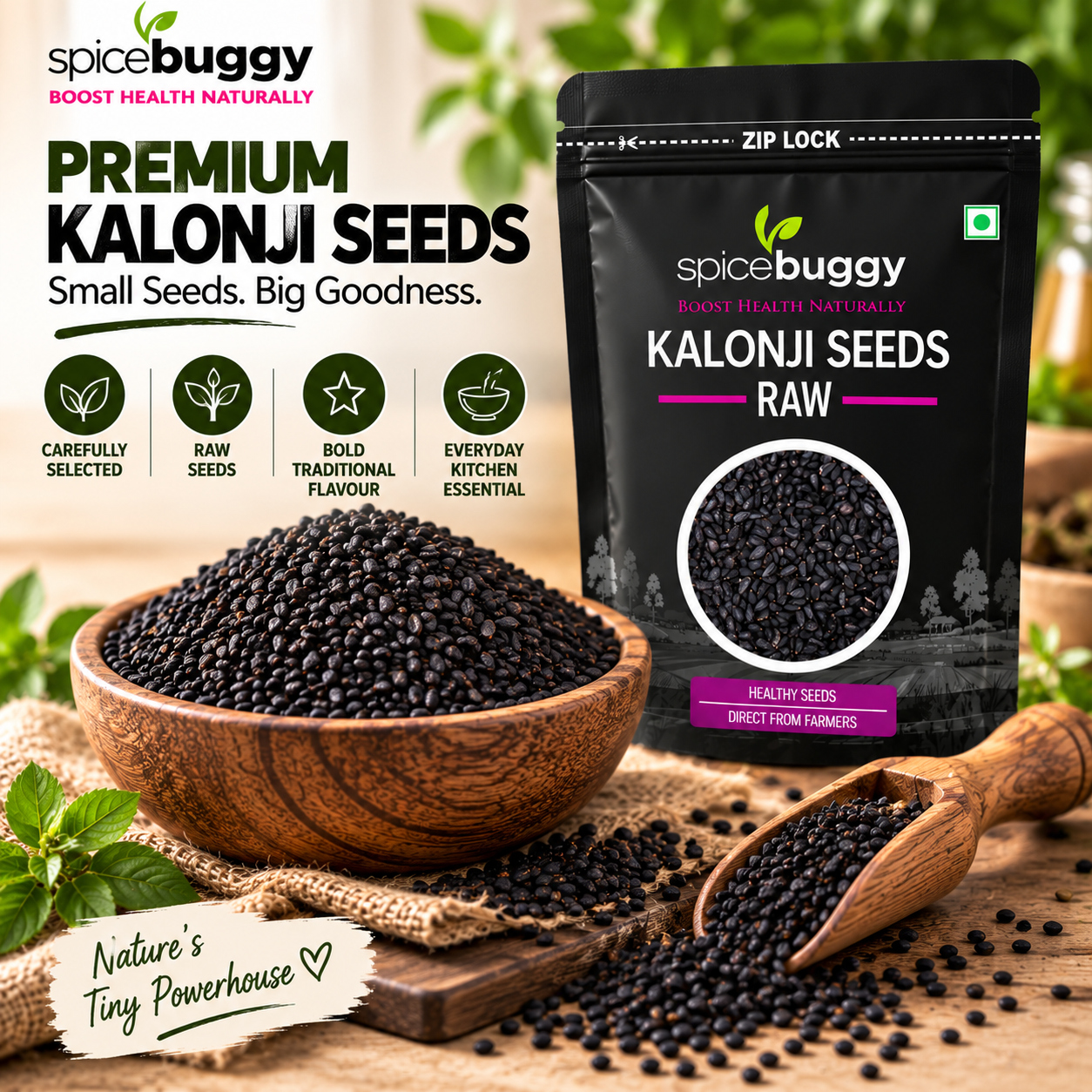 03 Kalonji Seeds Premium Closeup