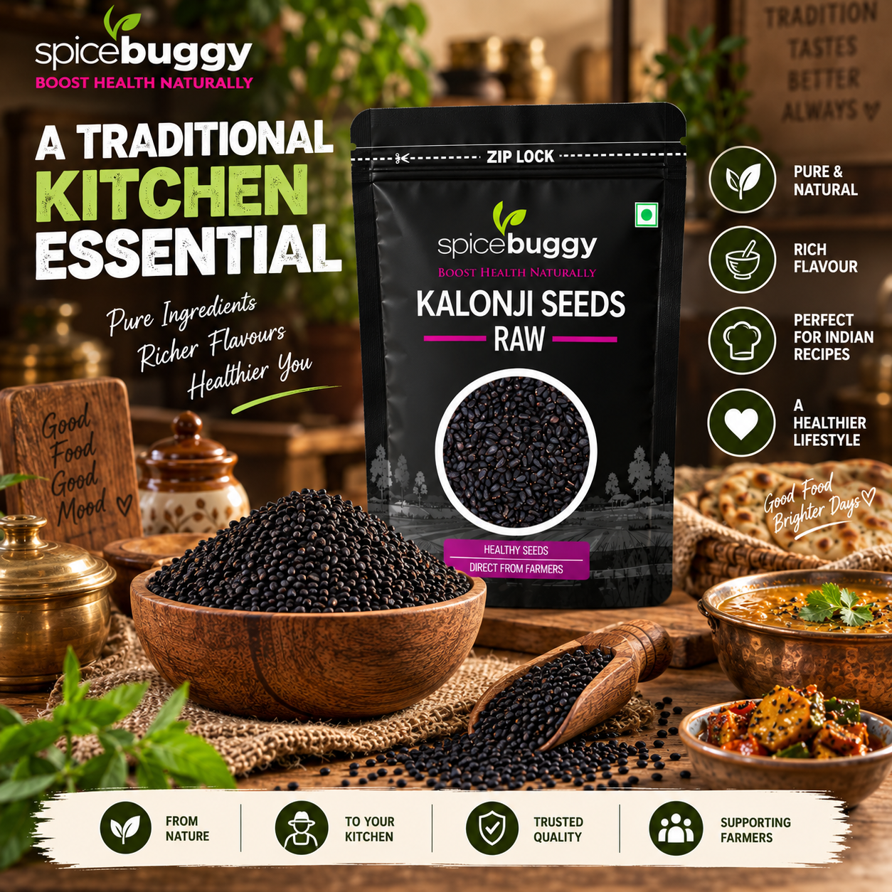 05 Kalonji Traditional Kitchen Essential