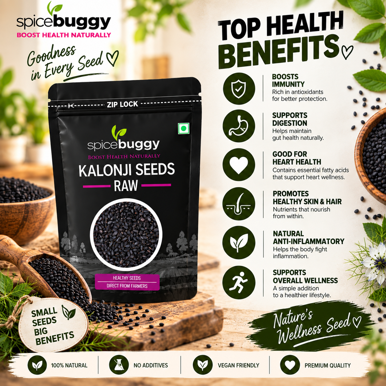 06 Kalonji Seeds Health Benefits