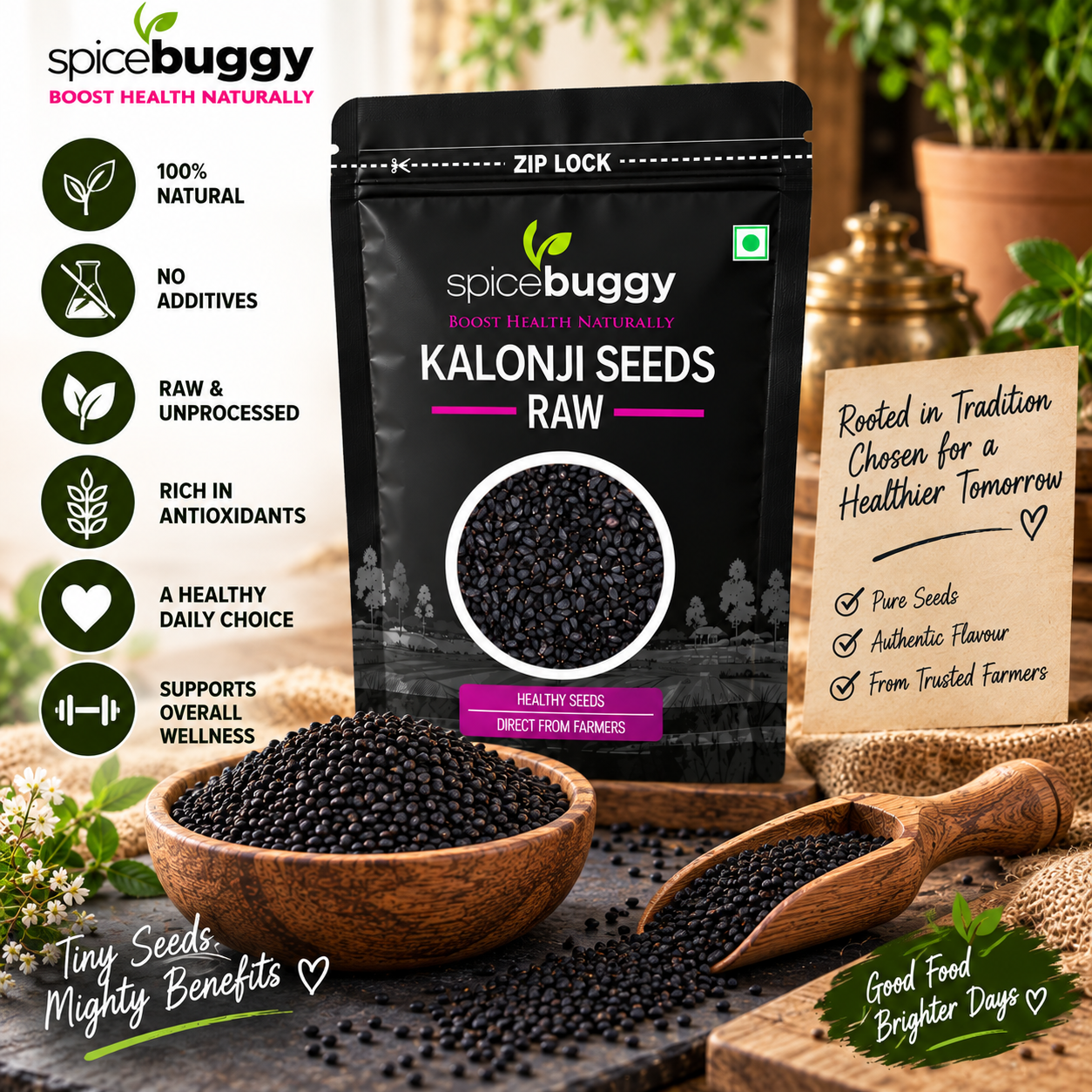 07 Kalonji Seeds Product Highlights