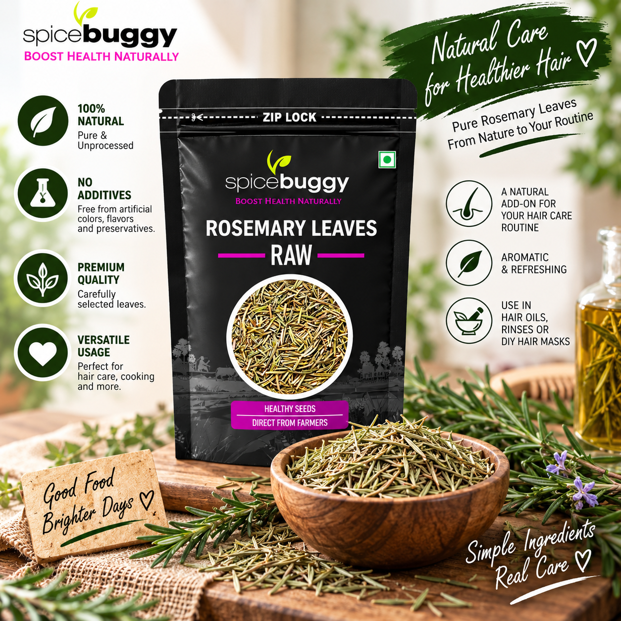 01 Rosemary Dry Leaves
