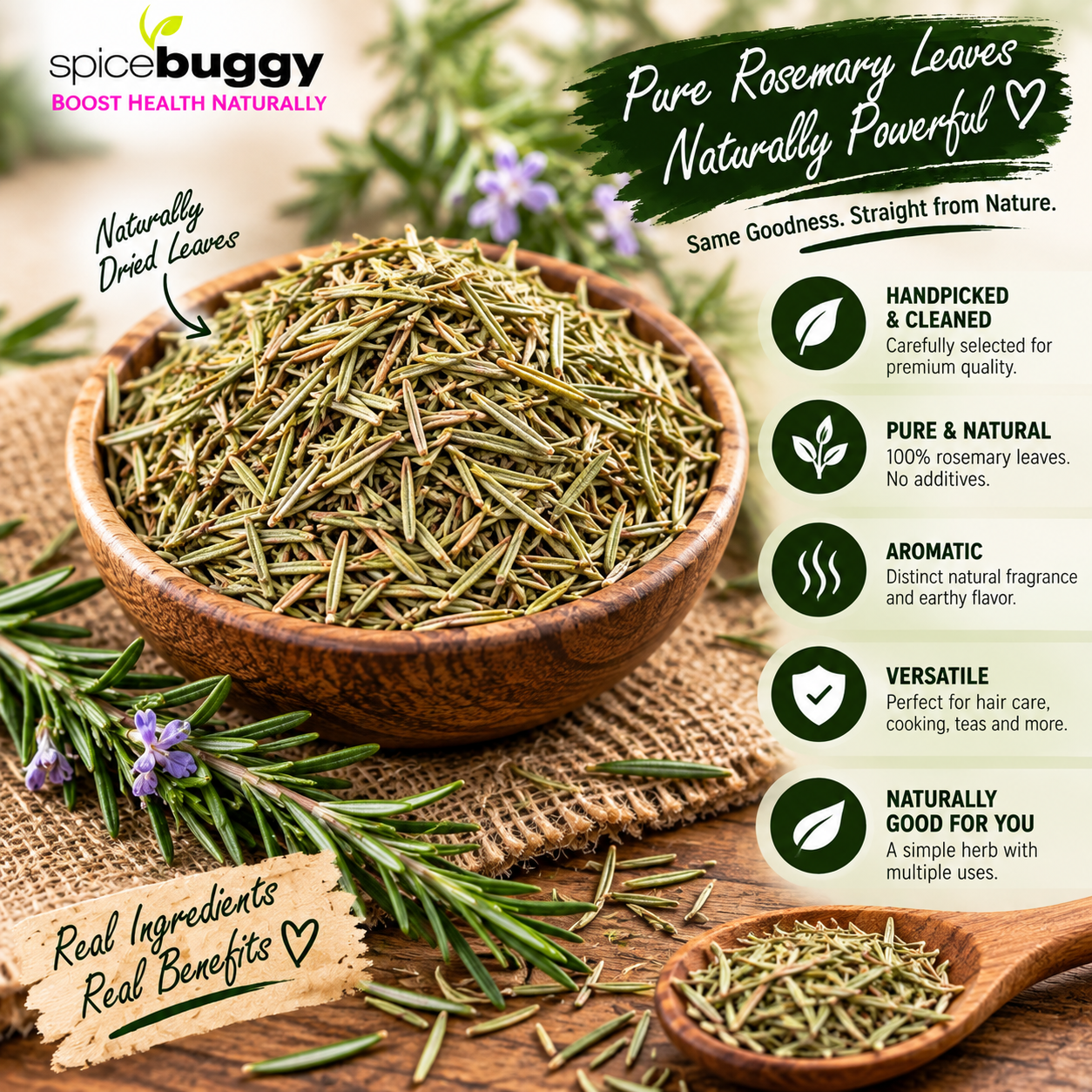 02 Rosemary Dry Leaves