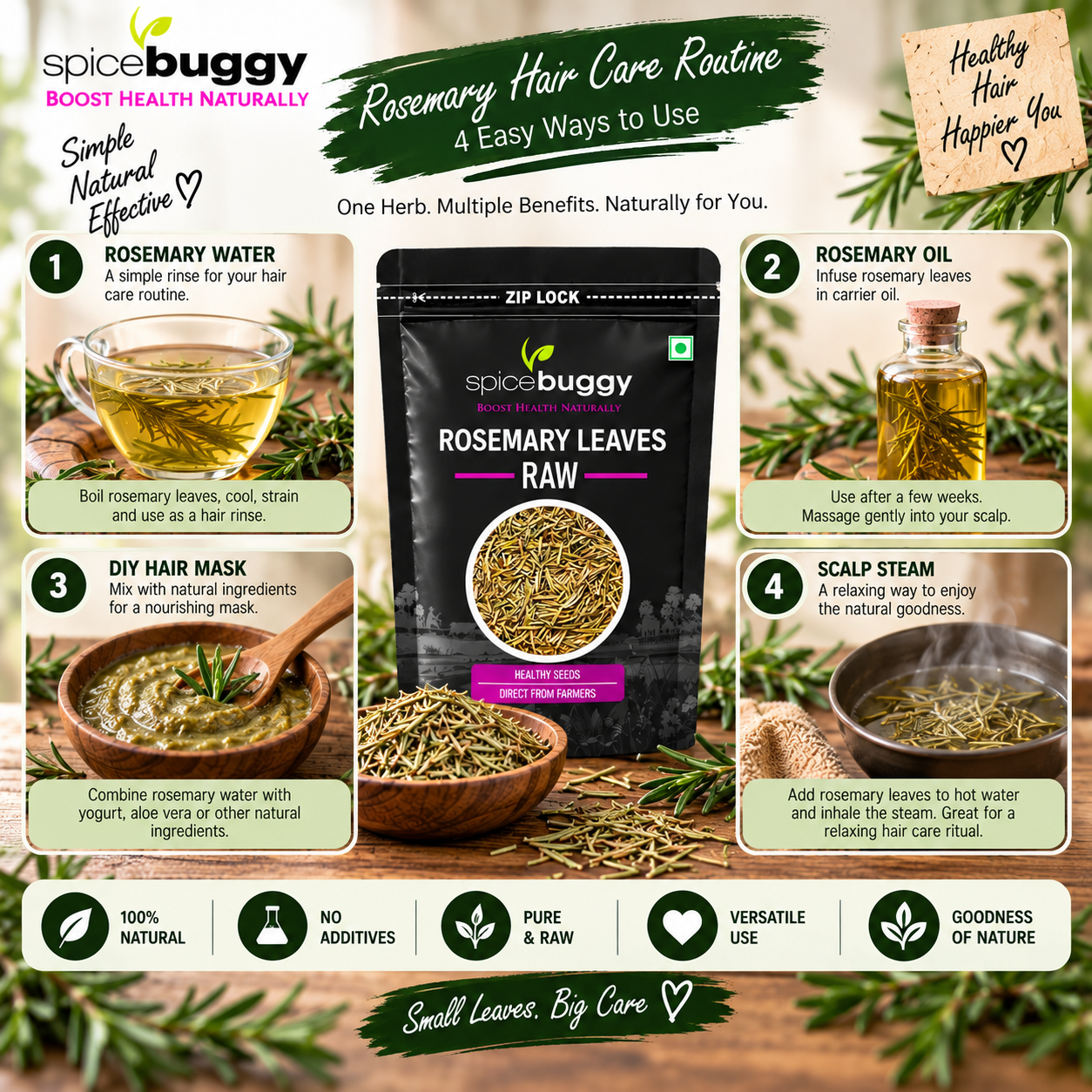 06 Rosemary Dry Leaves