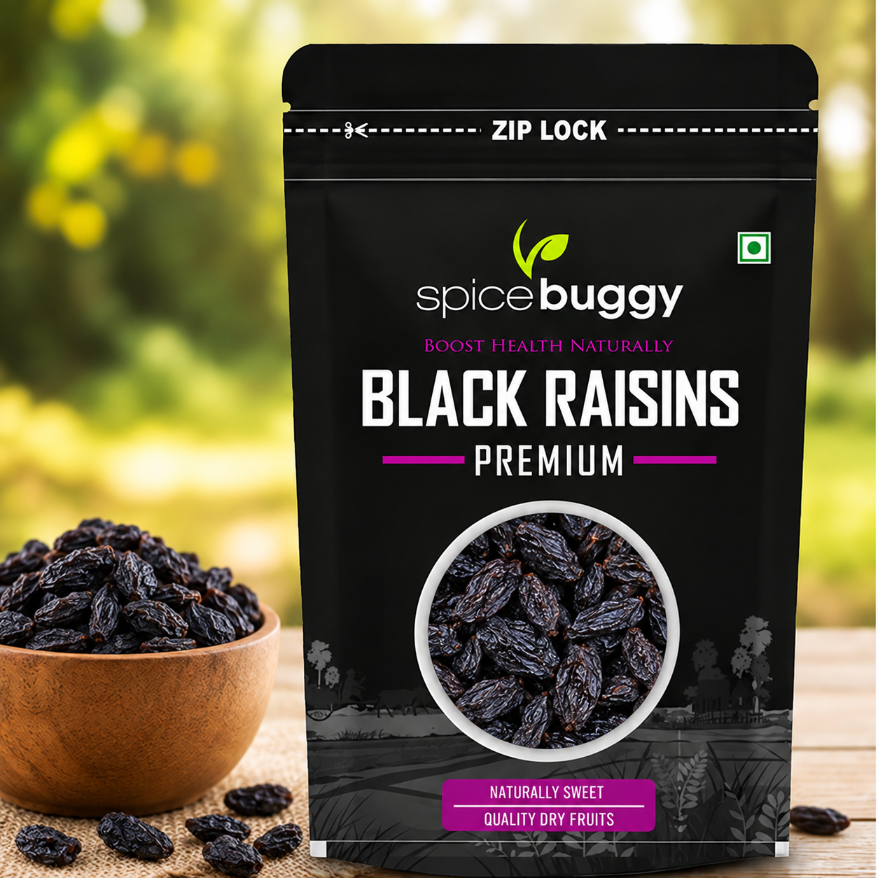 Black raisin
