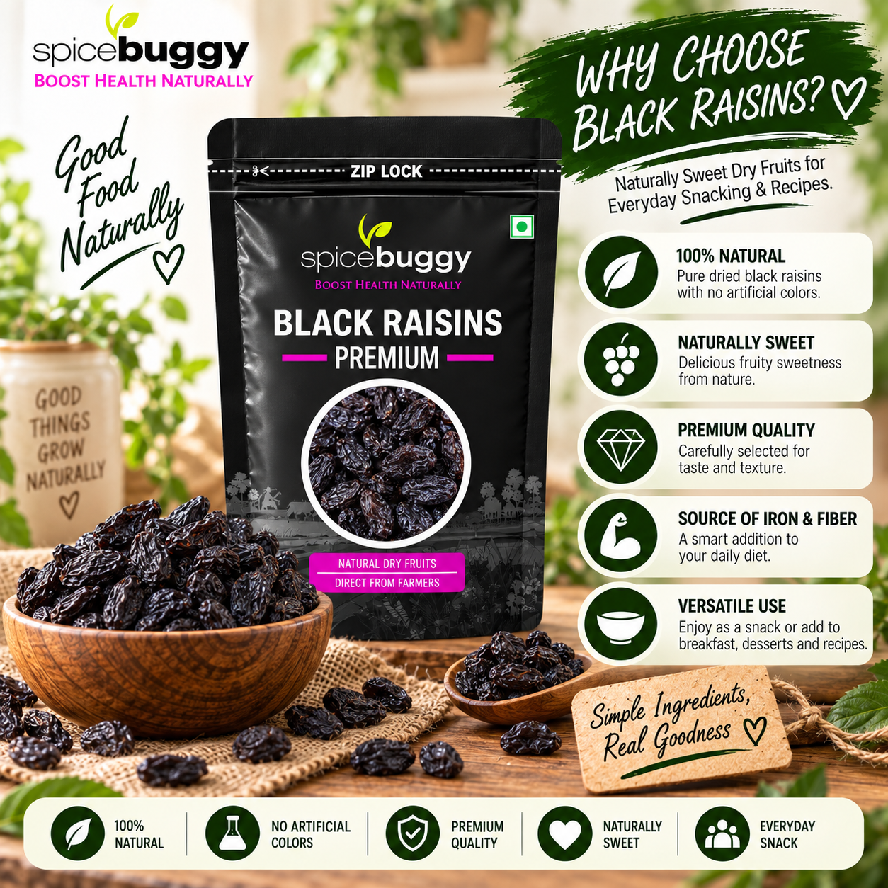 black raisnsk 3