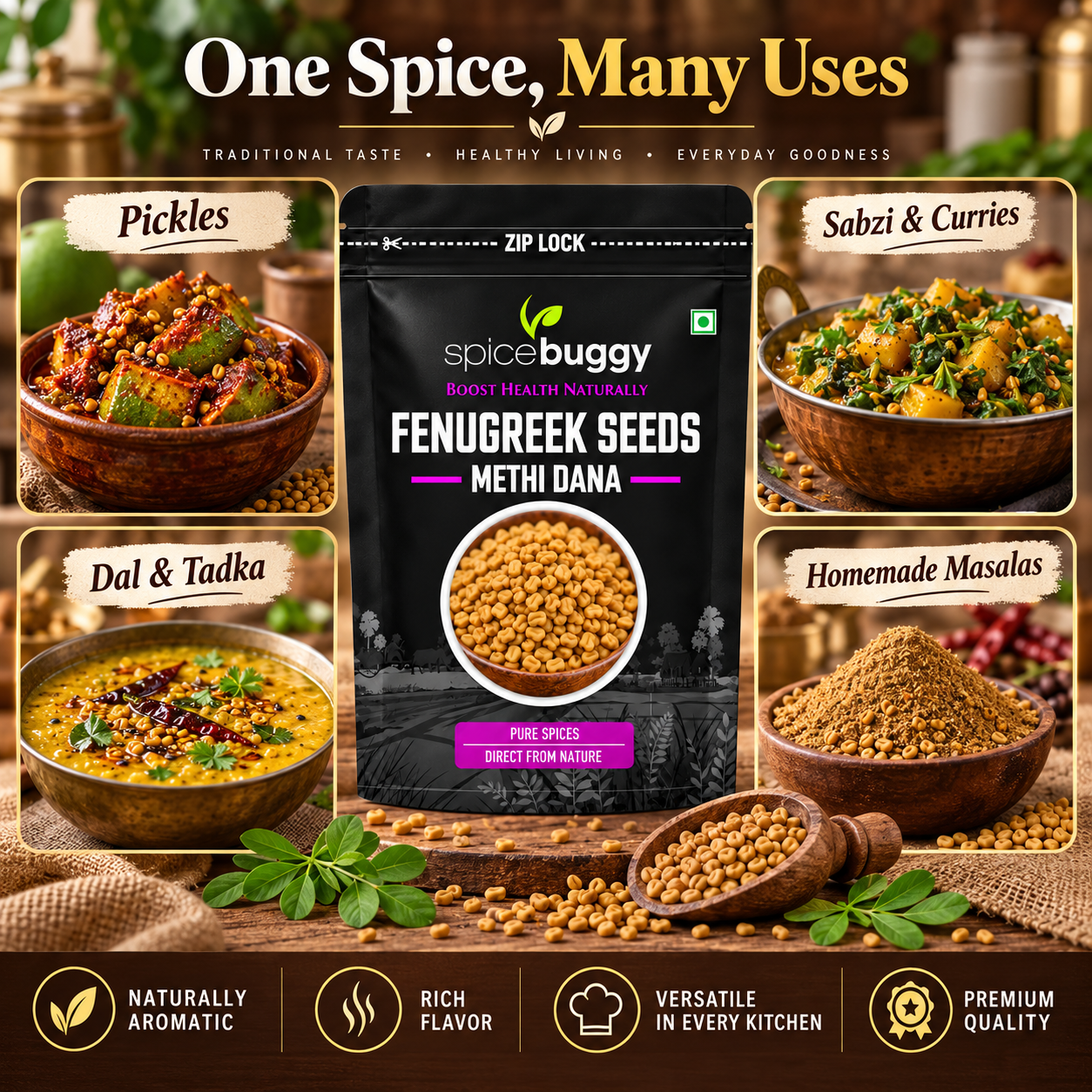 09 Fenugreek One Spice Many Uses