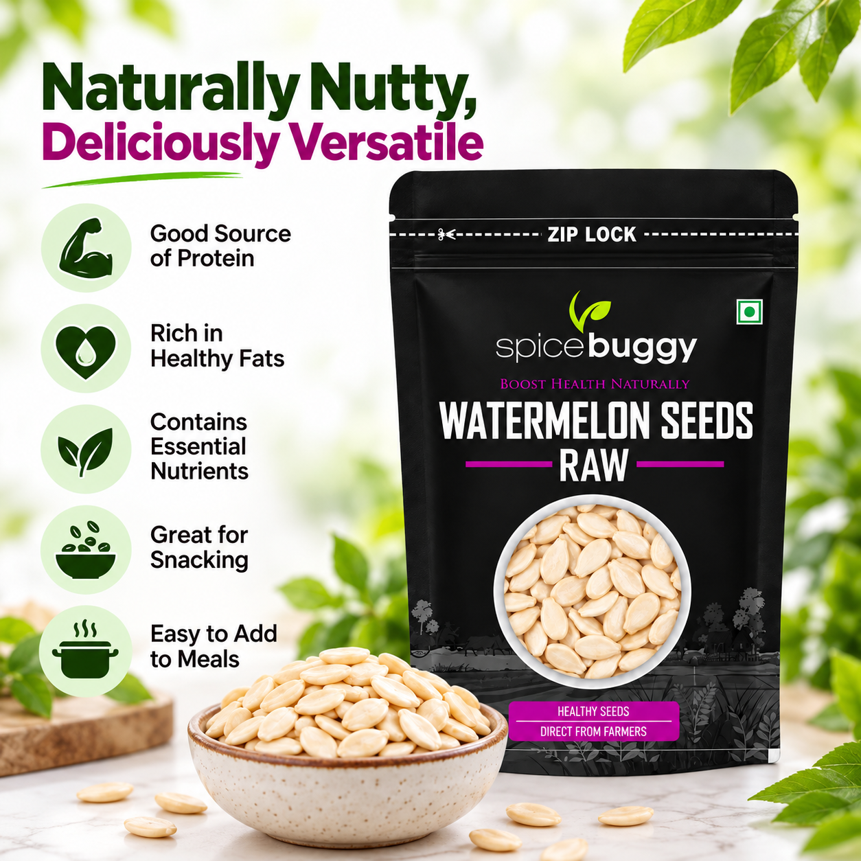 03 Naturally Nutty Watermelon Seeds