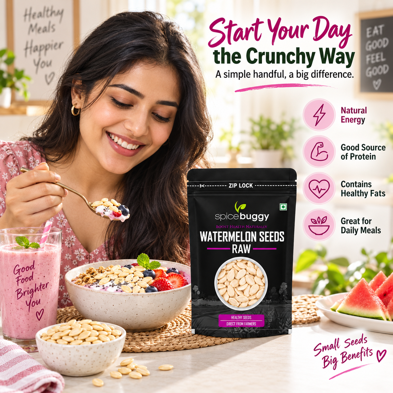 05 Crunchy Watermelon Seed Breakfast